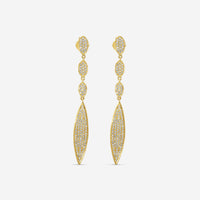 Sydney Evan Marquise 14K Yellow Gold Diamond Drop Earrings E26791-Y