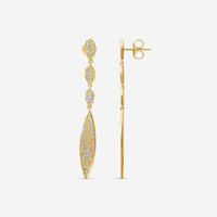 Sydney Evan Marquise 14K Yellow Gold Diamond Drop Earrings E26791-Y