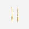 Sydney Evan Mini Spike 14K Yellow Gold Diamond Drop Earrings E30824-Y