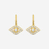 Sydney Evan Bezel Protective Eye 14K Yellow Gold Diamond Drop Earrings E35954-Y