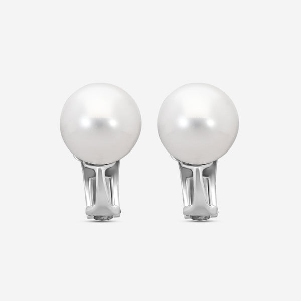 Assael 18K White Gold South Sea Cultured Pearl Clip Earrings E6580 - THE SOLIST