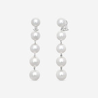 ASSAEL - 10 South Sea Cultured Pearls 10.9 - 12.5mm set in a Pair of 18KW Earrings - E6931 - THE SOLIST