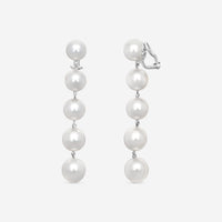 ASSAEL - 10 South Sea Cultured Pearls 10.9 - 12.5mm set in a Pair of 18KW Earrings - E6931 - THE SOLIST