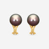 Assael 18K Yellow Gold Tahitian Cultured Pearl Clip Earrings E6945 - THE SOLIST
