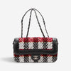 Chanel Timeless Tweed Canvas Shoulder Bag EAG6830