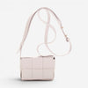 Bottega Veneta Mini Cassette Light Lilac Intrecciato Leather Shoulder Bag EAH021