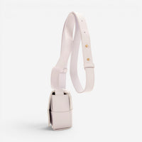 Bottega Veneta Mini Cassette Light Lilac Intrecciato Leather Shoulder Bag EAH021