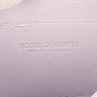 Bottega Veneta Mini Cassette Light Lilac Intrecciato Leather Shoulder Bag EAH021