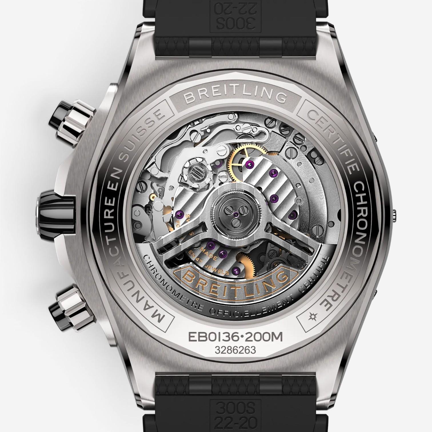 Breitling Super Chronomat Titanium Automatic Men's Watch EB0136251M1S1
