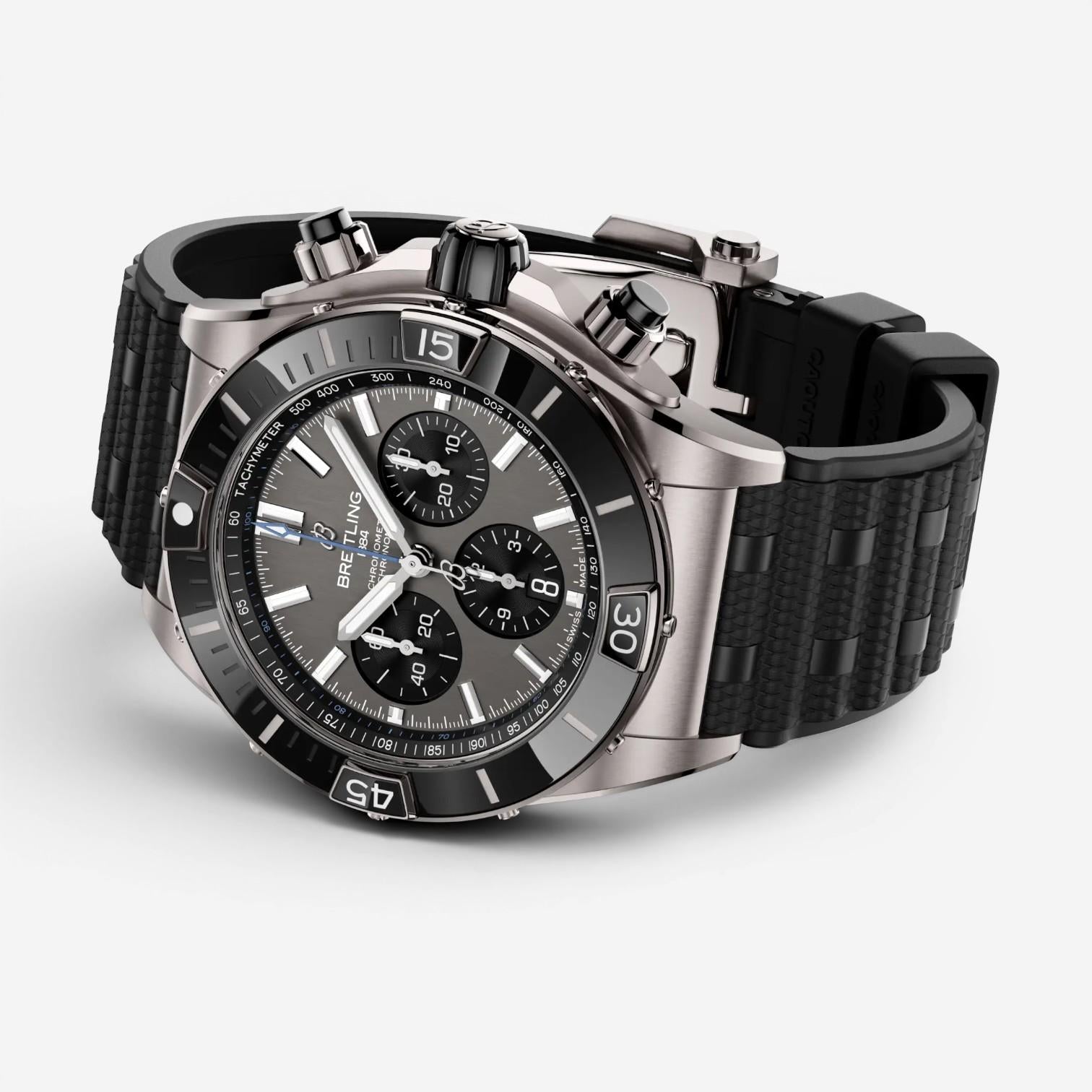 Breitling Super Chronomat Titanium Automatic Men's Watch EB0136251M1S1
