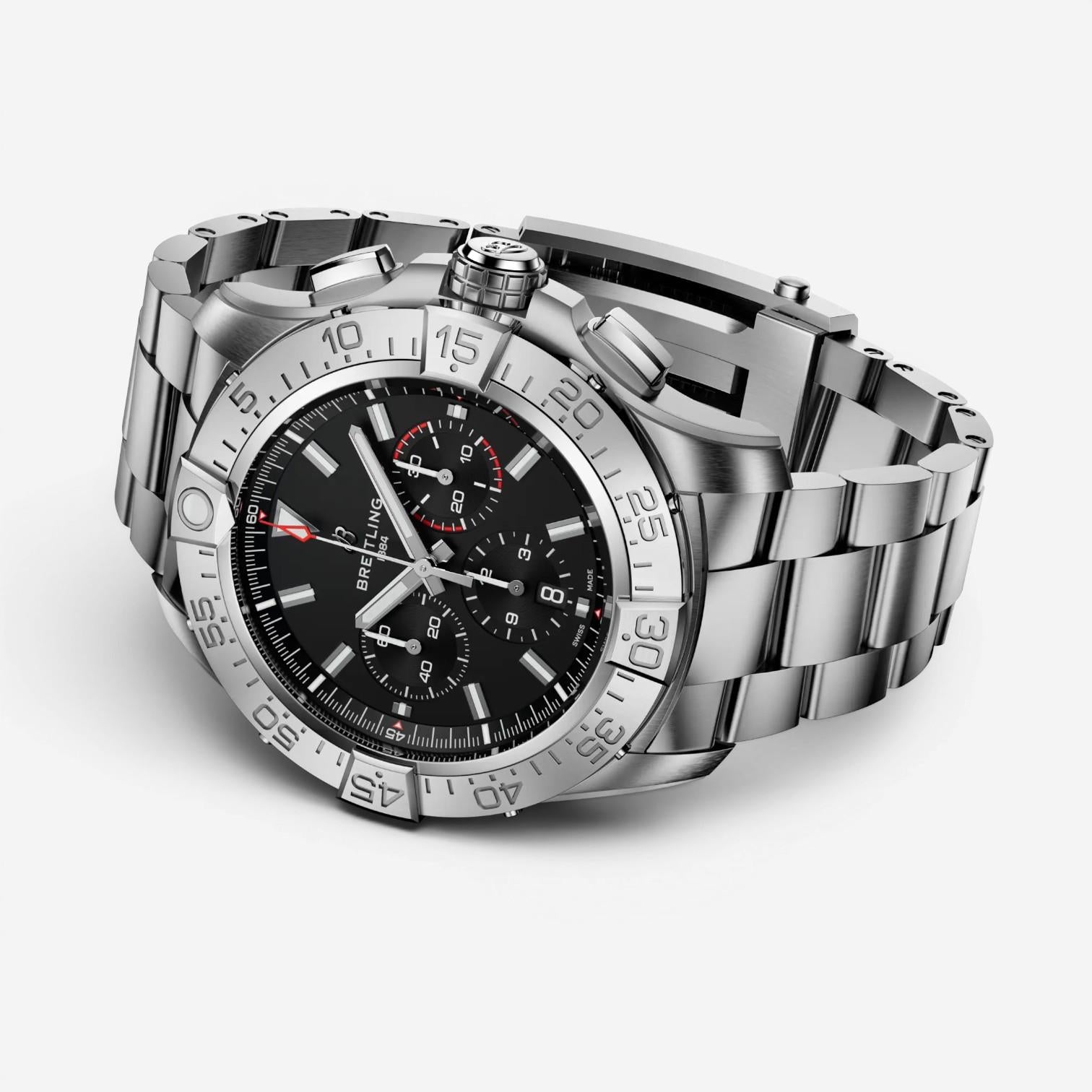 Breitling Super Avenger Chronograph 46 Titanium Automatic Men's Watch EB0148101B