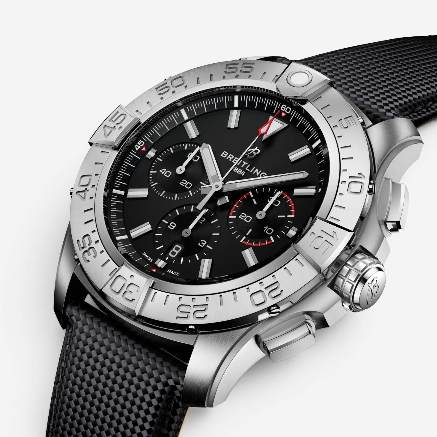 Breitling Super Avenger Chronograph 46 Titanium Automatic Men's Watch EB0148101B