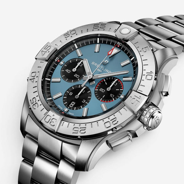 Breitling Super Avenger Chronograph Titanium Automatic Men's Watch EB0148101C1E1