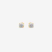 Ina Mar 14K Yellow Gold Diamond Stud Earrings KE303940