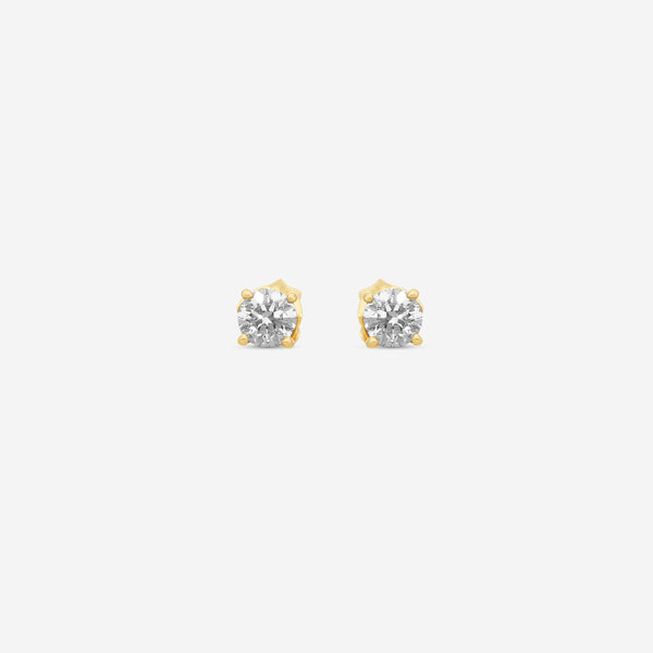 Ina Mar 14K Yellow Gold Diamond Stud Earrings KE303940