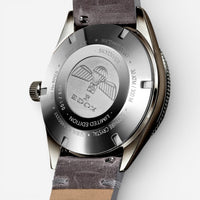 Edox Skydiver Aged Steel Limited Edition Automatic Men's Watch 80126-3VIN-GDN - THE SOLIST