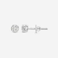 Ina Mar 18K White Gold Diamond Stud Earrings E42323