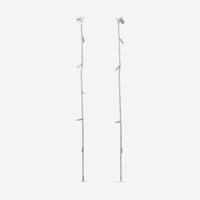 Sydney Evan 14K White Gold Diamond Fringe Drop Earrings EJP1593-W