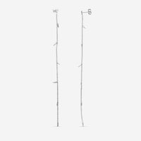 Sydney Evan 14K White Gold Diamond Fringe Drop Earrings EJP1593-W