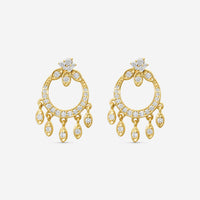 Sydney Evan Marquis 14K Yellow Gold Diamond Chandelier Earrings EJP1776-Y