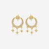 Sydney Evan Starburst 14K Yellow Gold Diamond Chandelier Earrings EJP1777-Y
