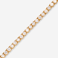 Ina Mar 14K Yellow Gold 1.80ct.tw. Diamond Tennis Bracelet EM-005