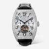 Franck Muller Master Banker 18K White Gold Tourbillon Automatic Men's Watch 8880