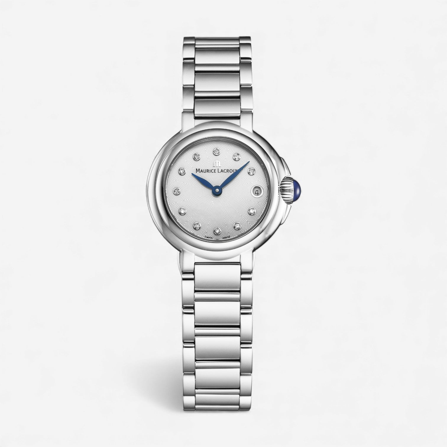 Maurice Lacroix Fiaba Stainless Steel Diamond Quartz Ladies Watch FA1003-SS002-170-1