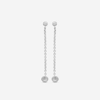 MEMOIRE - 18K WG Cascade Drop Earrings  (Approx.1.5gr./ DIA: .29ct.twd.) - FEZY101-WG
SIZE / Drop:35mm - THE SOLIST