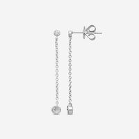 MEMOIRE - 18K WG Cascade Drop Earrings  (Approx.1.5gr./ DIA: .29ct.twd.) - FEZY101-WG
SIZE / Drop:35mm - THE SOLIST