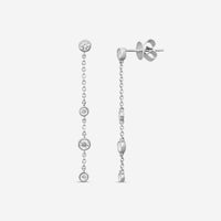 MEMOIRE - 18K WG Cascade Drop Earrings (Approx.1.8gr./ DIA: .46ct.twd.) - FEZY104-WG
SIZE / Drop:40mm - THE SOLIST
