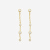 MEMOIRE - 18K YG Cascade Drop Earrings (Approx.1.8gr./ DIA: .46ct.twd.) - FEZY104-YG
SIZE / Drop:40mm - THE SOLIST