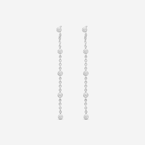 MEMOIRE - 18K WG Cascade Drop Earrings (Approx.1.7gr./ DIA: .23ct.twd.) - FEZY105-WG
SIZE / Drop:45mm - THE SOLIST
