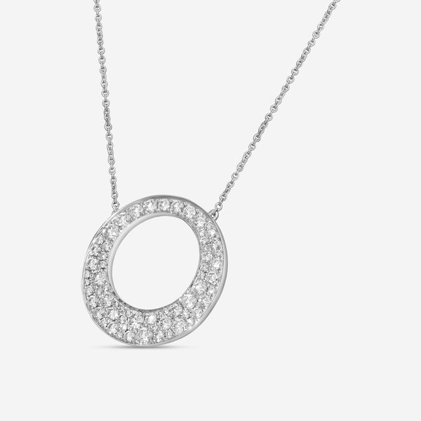 Mémoire Eternal Star 18K White Gold Diamond Pendant Necklace FNES103 - THE SOLIST