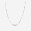 Memoire - By the Yard 16 Stone Necklace 2ctw approx. - FNZY130-18KW - THE SOLIST