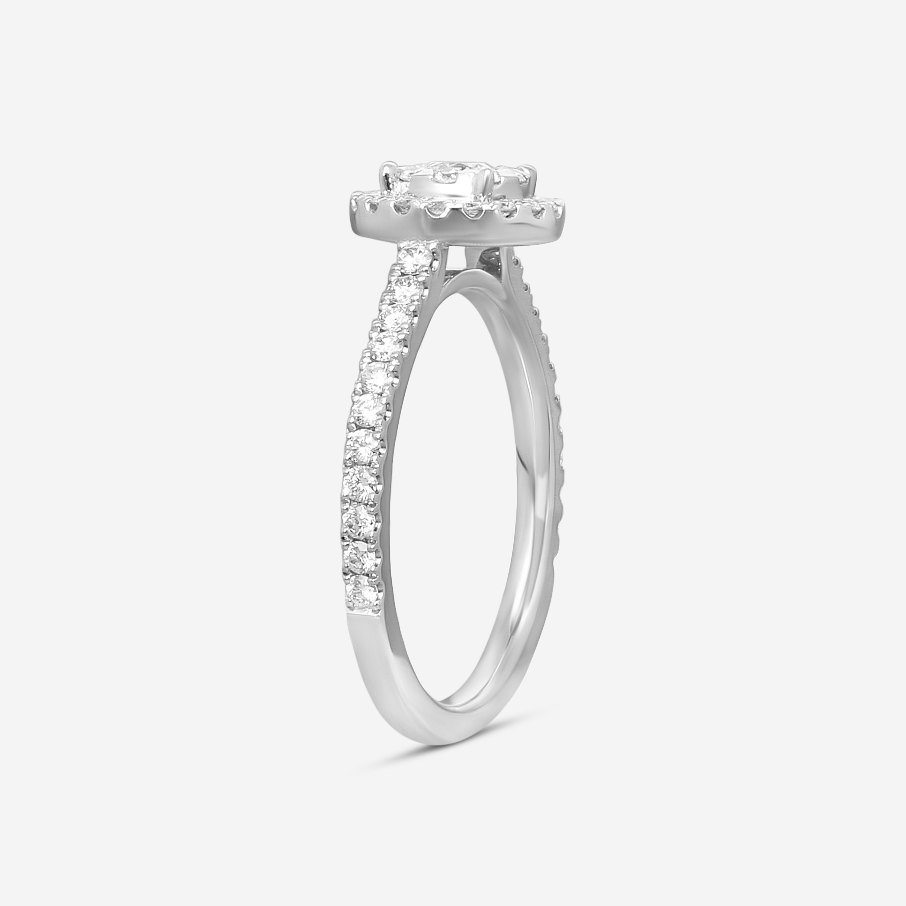 Mémoire 14K White Gold Diamond Statement Ring Sz. 6.5 FRBQ10165004W72000 - THE SOLIST