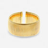 Alberto Milani 18K Yellow Gold Polished Wide Tubogas Cuff Bracelet G0032E-7