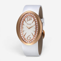 Piaget Limelight 18K Rose Gold Diamond Quartz Ladies Watch G0A32096