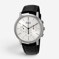 Piaget Altiplano Chronograph 18K White Gold Manual Wind Men's Watch G0A41035
