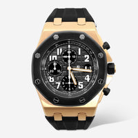 Audemars Piguet Royal Oak Offshore 18K Rose Gold Automatic Men's Watch 3842