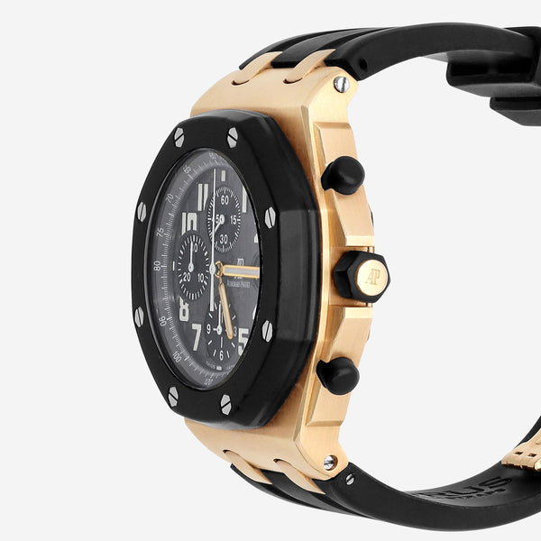 Audemars Piguet Royal Oak Offshore 18K Rose Gold Automatic Men's Watch 3842