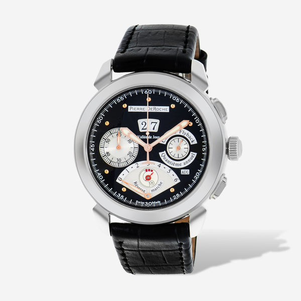 Pierre DeRoche Grandcliff Annual Calendar Flyback Chronograph Men's Automatic Watch GRC10001ACI0-SPEC - THE SOLIST