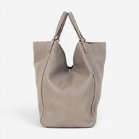Gucci Soho Gray Grained Calfskin Leather Hobo Bag GTA0654