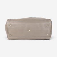 Gucci Soho Gray Grained Calfskin Leather Hobo Bag GTA0654
