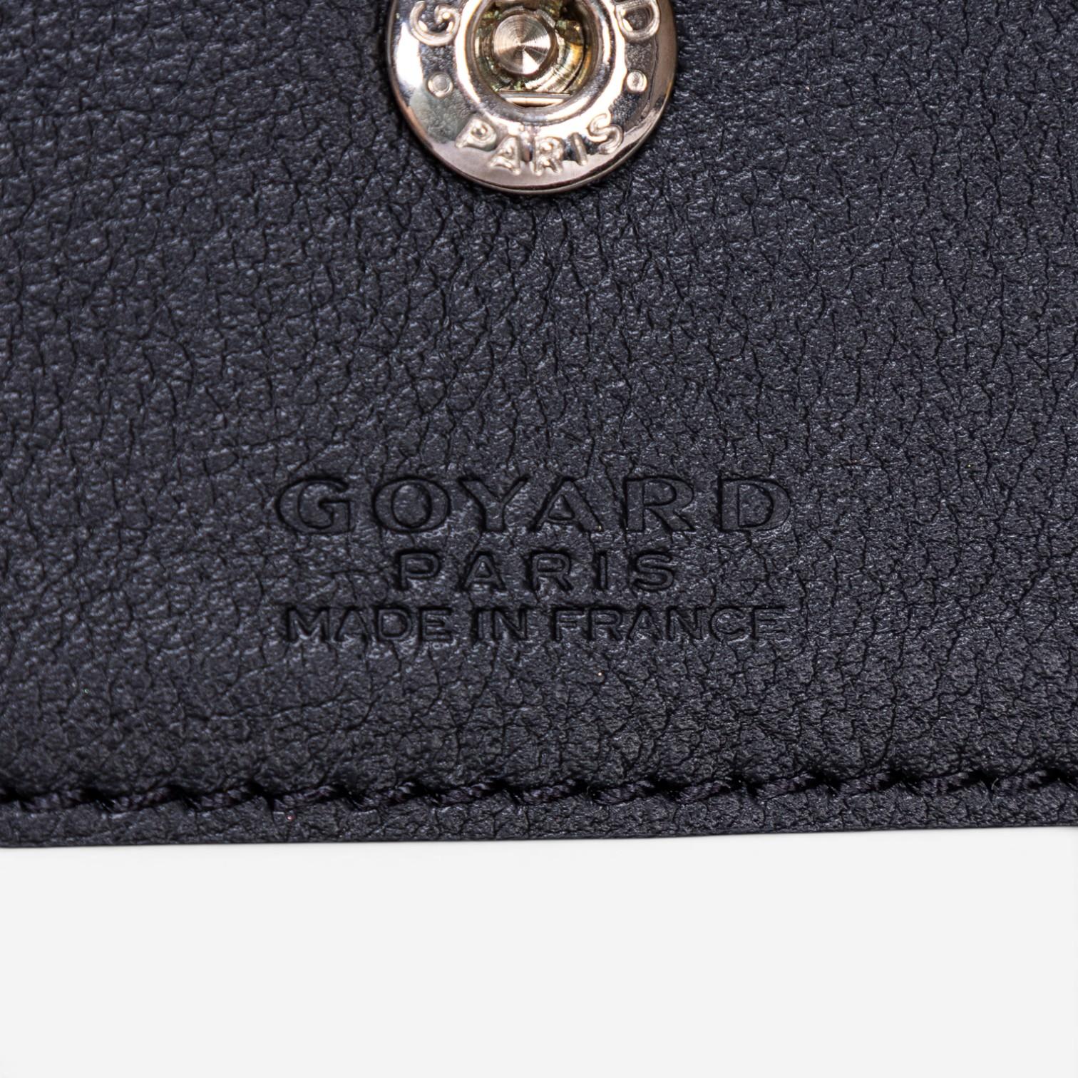 Goyard Saint Louis Black Goyardine Coated Canvas Tote Bag GTA1761