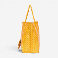 Goyard Saint Louis Yellow Goyardine Coated Canvas Tote Bag GTA1762
