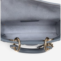 Dior Lady Dior Joy Light Blue Lambskin Top Handle Bag GTU0774