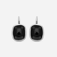 Goshwara G-One 18K White Gold Black Diamond Earrings GWE81002 - THE SOLIST