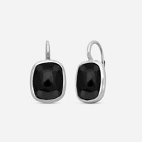 Goshwara G-One 18K White Gold Black Diamond Earrings GWE81002 - THE SOLIST