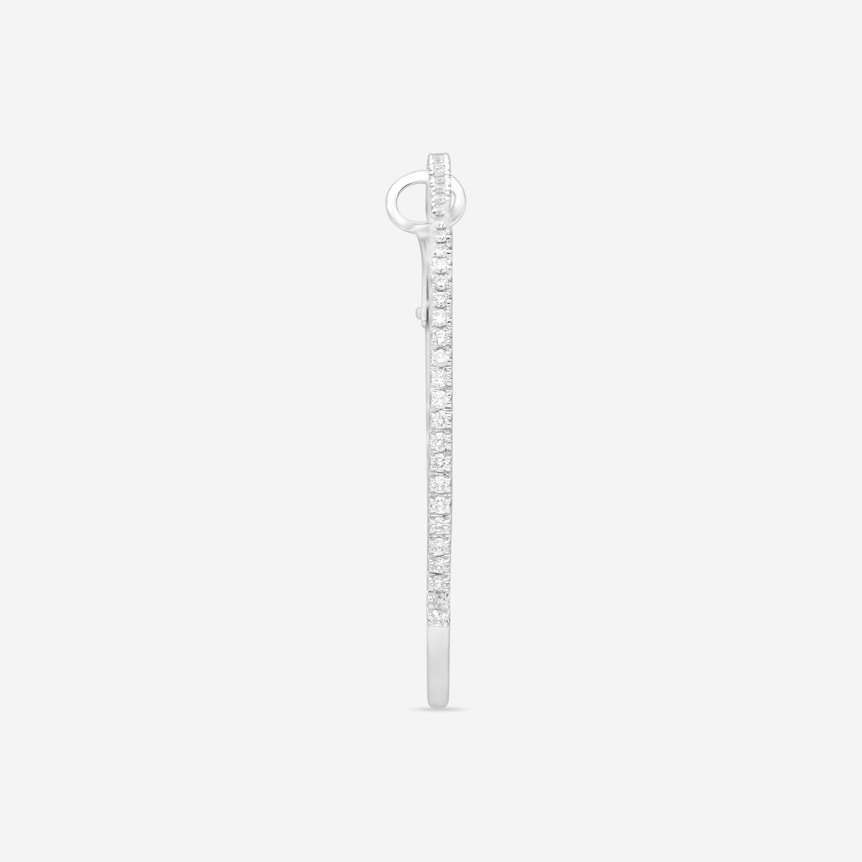 Giloro 18K White Gold Diamond Dangle Earrings P4762-156